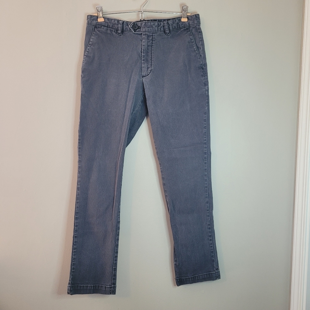 Banana Republic Factory Gray Slim Fit Aiden Pants